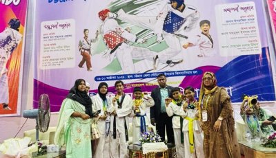 চট্টগ্রাম ওপেন তায়কোয়ানডোতে ১২টি পদক জিতল রাজশাহী তায়কোয়ানডো দোজাং