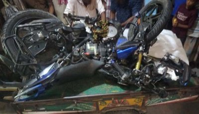 ফরিদপুরে গাড়িচাপায় বাইক আরোহী ৩ বন্ধু নিহত