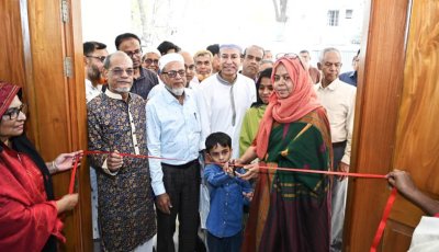 ইতিহাসের সাক্ষী রাজশাহীর সাধারণ গ্রন্থাগারের নবনির্মিত ভবনের উদ্বোধন