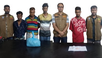 আরএমপির অভিযানে চার মাদক ব্যবসায়ী গ্রেপ্তার