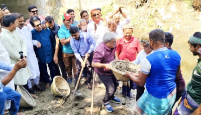 পবায় বৈরাগীর খাল পুনঃখননে ফিরবে কৃষির প্রাণ, উপকৃত হবে ২০ হাজার পরিবার