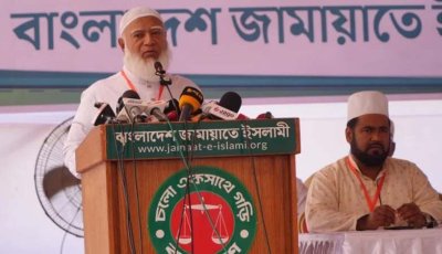 যেই সরকার জনগণকে শান্তি দিতে পারে না, সেই সরকার দরকার নেই: জামায়াত আমির