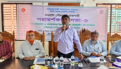 নাগরিক সেবা উন্নয়নে নওহাটার মাস্টার প্ল্যান নিয়ে আলোচনা