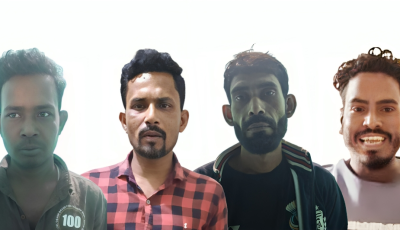 মাদকবিরোধী অভিযানে ৪ জন মাদক ব্যবসায়ী গ্রেপ্তার; ট্যাপেন্টাডল ট্যাবলেট ও গাঁজা উদ্ধার