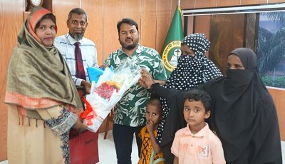 রাসিক প্রশাসকের সাথে চাঁদের আলো ফাউন্ডেশনের নেতৃবৃন্দের সৌজন্য সাক্ষাৎ