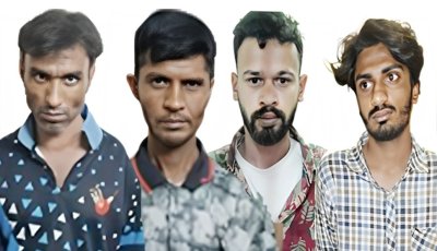 আরএমপি’র মাদকবিরোধী অভিযানে চার মাদক ব্যবসায়ী গ্রেপ্তার