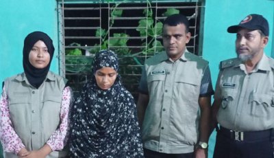 সাপাহারে প্রধানমন্ত্রীর ত্রাণ ও কল্যাণ তহবিলের নগদ অর্থ বিতরণ