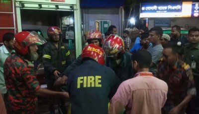 বগুড়ায় বিকল ট্রাক মেরামতের সময় গাড়ির ধাক্কায় নিহত ২