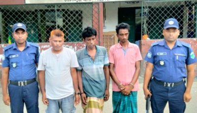 লালপুরে গাঁজা ও ইয়াবাসহ চার মাদক ব্যবসায়ী গ্রেফতার
