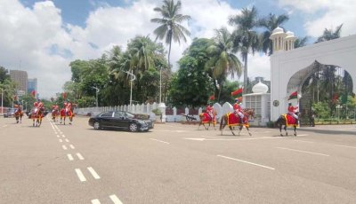 বঙ্গভবনে উঠলেন রাষ্ট্রপতি মির্জা ফখরুল
