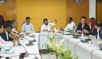 রাসিকের সাথে নেদারল্যান্ডসের কোম্পানি সুইপ স্মার্টের মতবিনিময়
