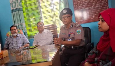 আদমদীঘি’র চাপাপুরে অস্থায়ী পুলিশ ফাঁরির উদ্বোধন