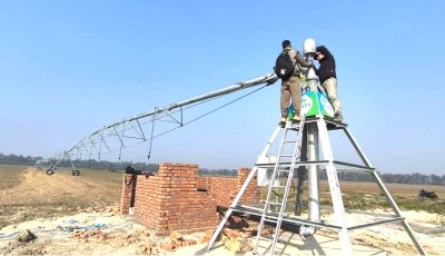 ঈশ্বরদীতে সেন্ট্রাল ‘পিভট ইরিগেশন-’ কৃষিতে নতুন অধ্যায়ের সূচনা