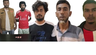 মাদকবিরোধী অভিযানে ৪ মাদক ব্যবসায়ী গ্রেপ্তার, ট্যাপেন্টাডল ট্যাবলেট উদ্ধার