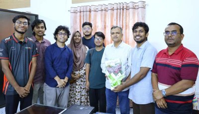 রুয়েটের উপ-উপাচার্যের সাথে ডিবেট ক্লাবের কার্যনির্বাহী পরিষদের সৌজন্য সাক্ষাৎ