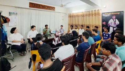 রাবিতে প্রতিবন্ধী শিক্ষার্থীদের কোরিয়ান ভাষা শিক্ষা ও প্যারা তায়কোয়ানডো প্রশিক্ষণের উদ্যোগ