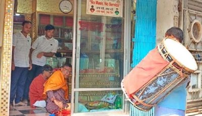 চাঁপাইনবাবগঞ্জে ধর্মীয় ভাবগাম্ভীর্যে বিশ্বকর্মা পূজা