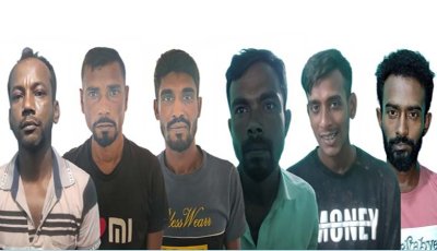 নগরীতে ৬ মাদক ব্যবসায়ী গ্রেপ্তার
