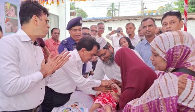 নওগাঁয় ভিটামিন ‘এ’ প্লাস ক্যাম্পেইন অনুষ্ঠিত