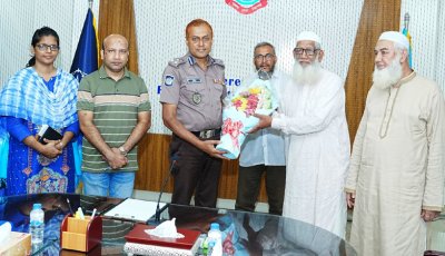 অবসরপ্রাপ্ত পুলিশ কর্মকর্তাদের সঙ্গে আরএমপি কমিশনারের মতবিনিময় সভা