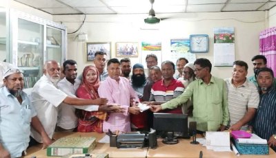 সান্তাহার প্রেসক্লাবে রুবি জয়ন্তী উদযাপন উপলক্ষে বিভিন্ন সংঠনের সাথে মতবিনিময়