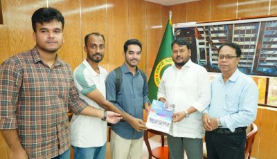 রাসিক প্রশাসকের সঙ্গে রাবি প্রেসক্লাবের নেতৃবৃন্দের সৌজন্য সাক্ষাৎ