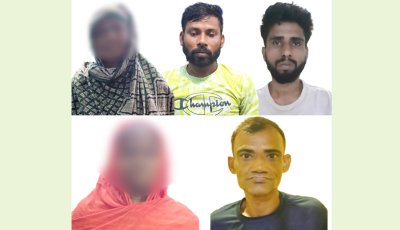 নগরীতে নারীসহ ৫ মাদক ব্যবসায়ী গ্রেপ্তার
