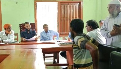 পবায় জমি নিয়ে বিরোধ, গ্রাম আদালতের রায় অমান্যের অভিযোগ