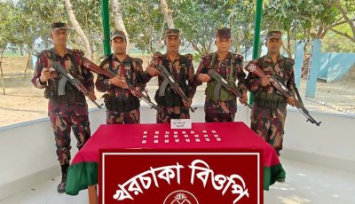 রাজশাহী’র সীমান্তে বিজিবি’র অভিযানে ভারতীয় ট্যাপেনটাডল ট্যাবলেট জব্দ