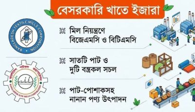রাষ্ট্রায়ত্ত ৫০ পাট-বস্ত্রকলের মাত্র ৯টিতে ঘুরছে চাকা