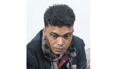 বানেশ্বরে বাস তল্লাশিতে ২৪ রাউন্ড পিস্তলের গুলিসহ যুবক আটক
