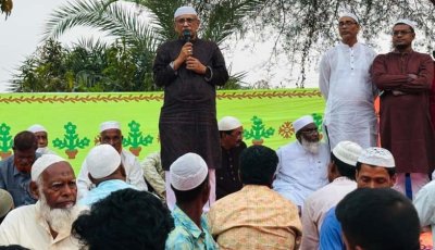শিক্ষক আজাহারের স্মরণে তানোরে ইফতার ও দোয়া মাহফিল