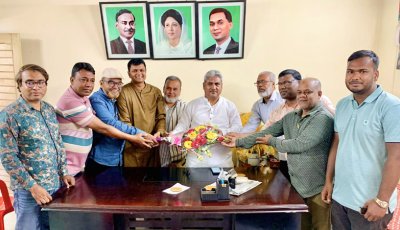 পবা উপজেলা প্রেসক্লাবের সার্বিক উন্নয়নে সহায়তার প্রতিশ্রুতি এমপি মিলনের