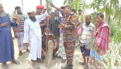 গর্তে পড়া শিশু উদ্ধারে সফল তারা মিয়ার ‘খাঁচা’, ডাক এল ঢাকায়