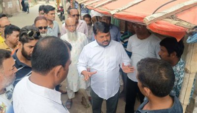 বর্ণালী মোড়-হেতেমখাঁ বড়মসজিদ পর্যন্ত সড়কের কাজ বর্ষা মৌসুমের আগেই শেষ করার নির্দেশ