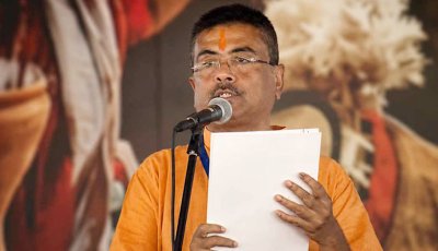 পশ্চিমবঙ্গের মুখ্যমন্ত্রী হিসেবে শপথ নিলেন শুভেন্দু