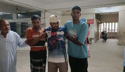 শিবগঞ্জে সালিশ চলাকালে হামলা,  আহত ১