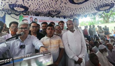 পানি মন্ত্রণালয় সংসদীয় কমিটির সভাপতি হওয়ায় এমপি মিলনকে সংবর্ধনা