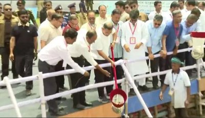 কিশোরগঞ্জে মাছের পোনা অবমুক্ত ও বিতরণ কার্যক্রমে প্রধানমন্ত্রী