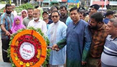 রাজশাহী জেলা পরিষদের উদ্যোগে জুলাই গণঅভ্যুত্থান দিবস পালিত