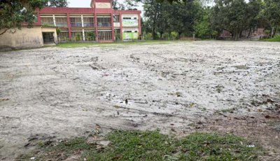 মান্দায় বিদ্যালয়ের মাঠ ভরাটে টিআর প্রকল্পের অর্থ আত্মসাতের অভিযোগ