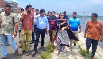 নাটোরে ‘চলনবিল নৌকা বাইচ-২০২৬’ উপলক্ষ্যে নির্ধারিত স্থান পরিদর্শনে ডিসি