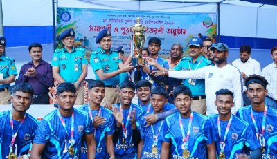কমিউনিটি পুলিশ কাবাডিতে কর্ণহার ও শাহমখদুম চ্যাম্পিয়ন
