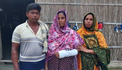জমির বিরোধে বিধবাকে মারধরের অভিযোগ, মামলা না নেয়ার দাবি