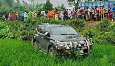 বগুড়ায় প্রতিমন্ত্রীর গাড়ির ধাক্কায় আহত বৃদ্ধার মৃত্যু