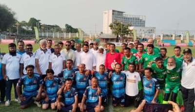 মাস্টার্স কাপ ফুটবল টুর্নামেন্ট উদ্বোধন