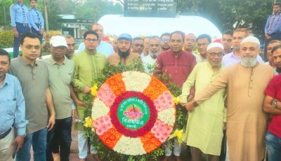 মহান স্বাধীনতা ও জাতীয় দিবসে বিএমডিএ-এর শ্রদ্ধা নিবেদন
