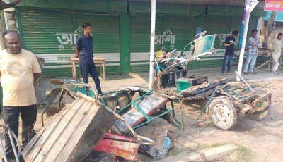 লালপুরে ট্রাক-ইজিবাইক সংঘর্ষে নিহত ৩, আহত ৪
