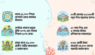 পানিতে ডুবে শিশুমৃত্যু রোধের সফল মডেল, থেমে আছে কার্যক্রম
