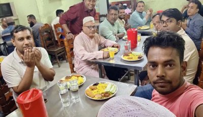 গোমস্তাপুরে উপজেলা প্রেসক্লাবের ইফতার ও দোয়া